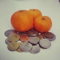 Мандарины и деньги