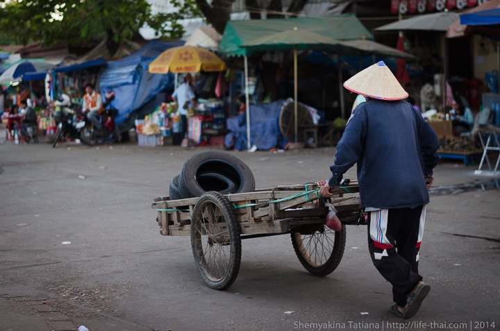 улицы Вьентьяна, Лаос