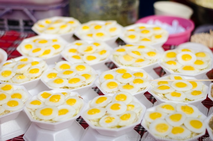 Перепелиные яйца, Таиланд