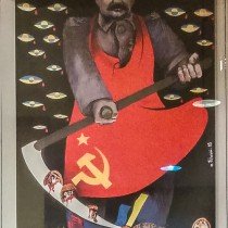 Сталин-палач, плакат
