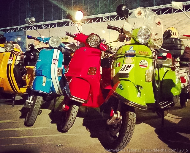 Мотороллер Vespa, Бангкок