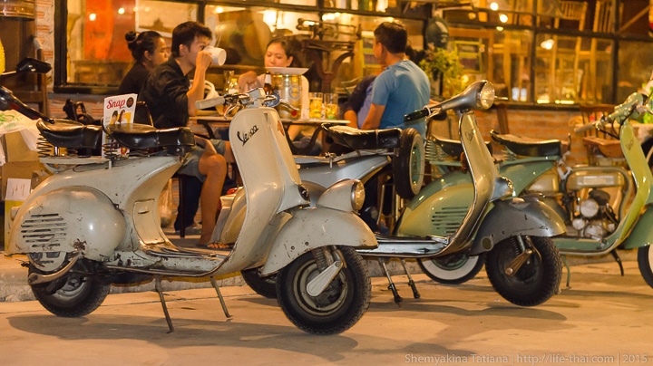 Мотороллер Vespa, Бангкок