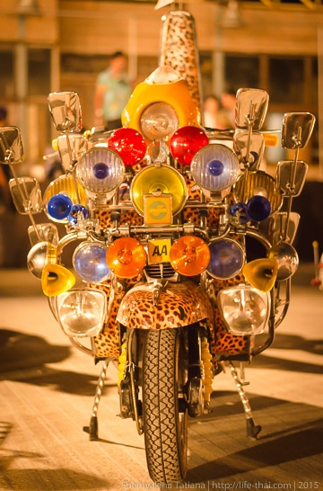 Мотороллер Vespa, Бангкок