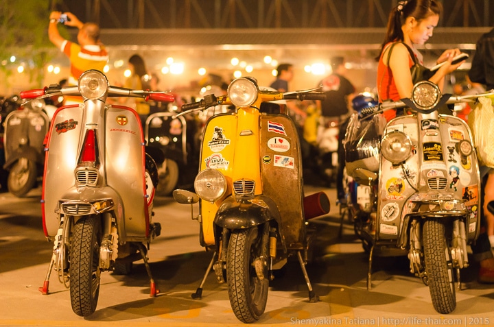 Мотороллер Vespa, Бангкок