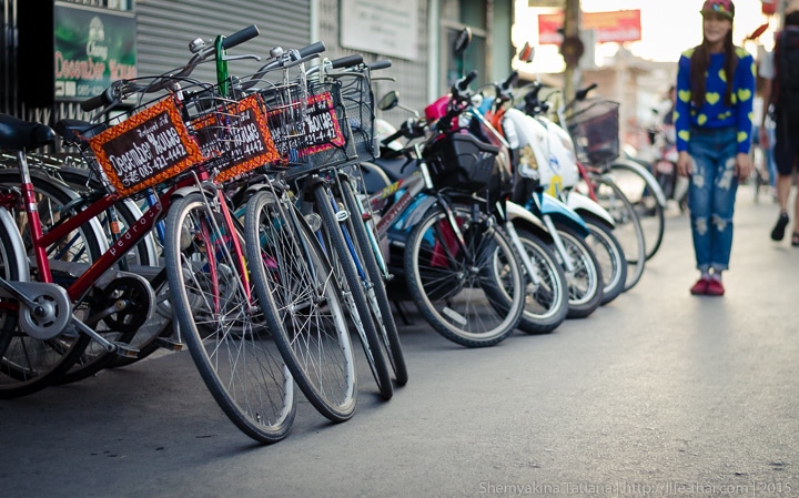 Велосипеды, Аюттайя, Таиланд