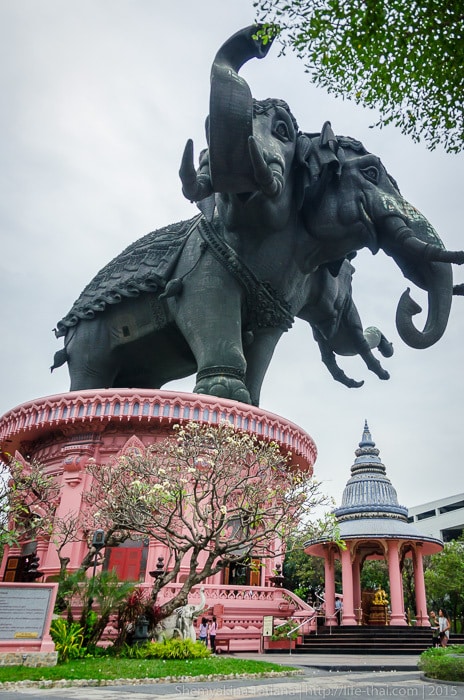 Erawan museum, Бангкок. Музей слона Эраван