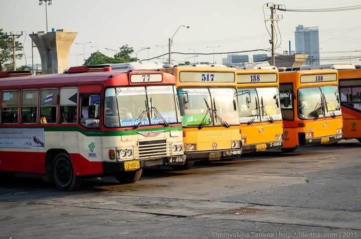Автобусы, Бангкок, Таиланд