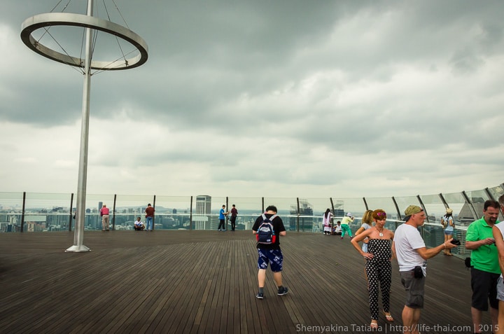 Sky Park, Отель Marina Bay Sands, Сингапур