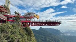 стеклянный мост Eagle's Nest SkyWalk лангкави малайзия