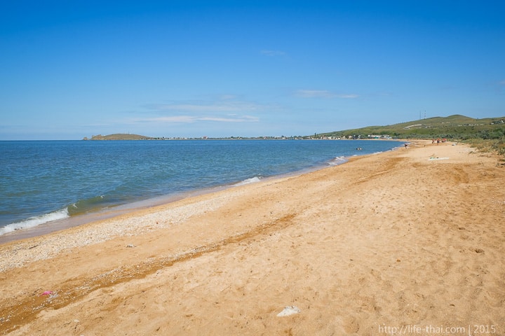 Море в Костырино, Керчь, Крым