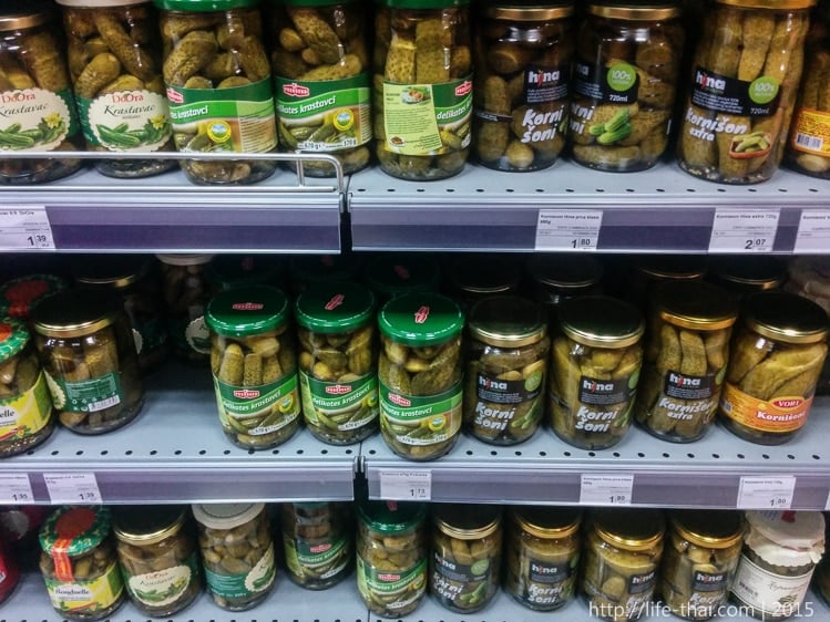 Цены на продукты в Черногории Цены на продукты в Черногории