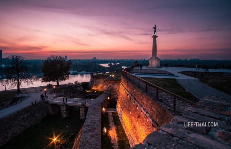 Белградская крепость - достопримечательность столицы Сербии