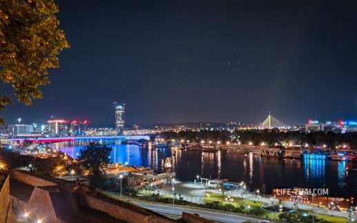 Где погулять в Белграде - набережная реки Сава