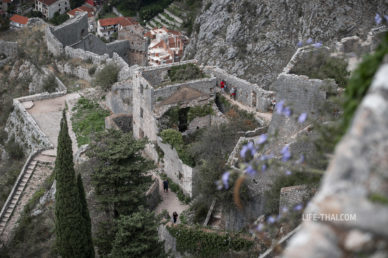 Бастионы в Которской крепости, Черногория