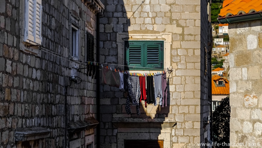 Фото, Дубровник, выстиранное белье