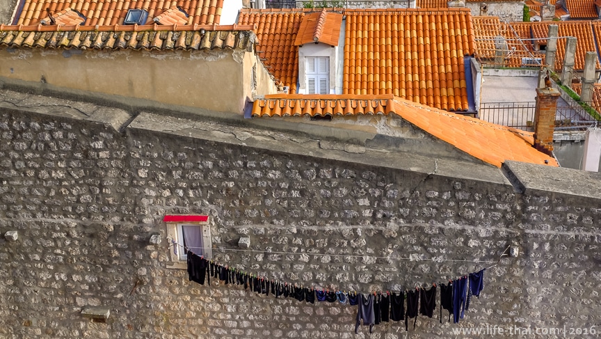 Фото, Дубровник, выстиранное белье