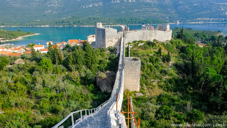 Стонская стена, Хорватия, Фото