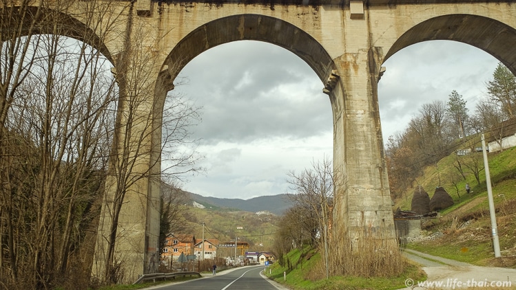 По дороге в Сараево, путешествие по Боснии