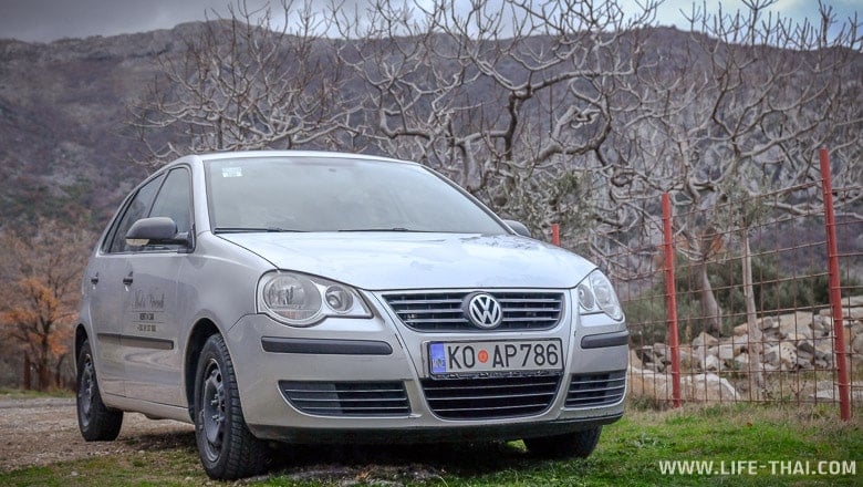 Страый VW Polo Прокат авто в Будве - цены, условия, залог, депозит, страховка