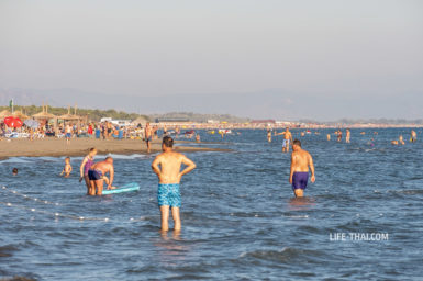 Отдых с детьми на курорте Улцинь, Велика Плажа, Черногория