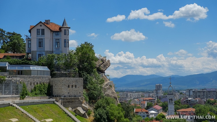 Старый город в Пловдиве, историческая часть, Болгария Старый город в Пловдиве, историческая часть, Болгария