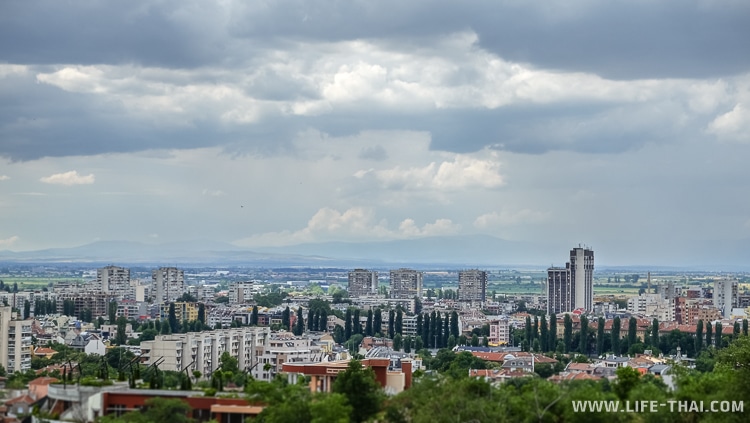 Панорама Пловдива, фото Панорама Пловдива, фото