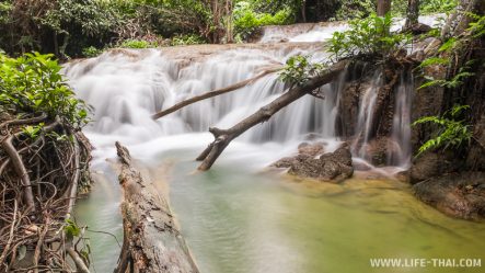 Водопады Кроенг Кравиа, Канчанабури, Таиланд