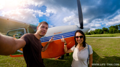 Селфи с самолётом, Таиланд, Пхукет