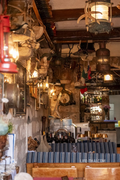 Рыбный ресторан в поселке Пржно Черногория