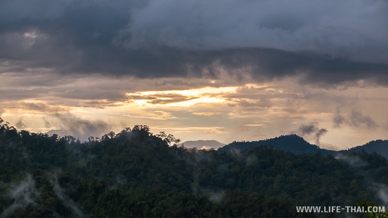 Пейзажи природы Борнео, фото, Малайзия