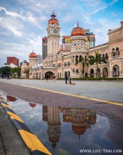 Площадь Мердека - площадь независимости, Куала Лумпур, Малайзия