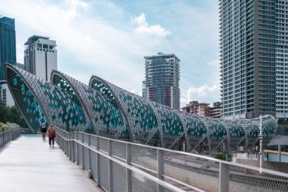мост Saloma Link Bridge в куала лумпуре