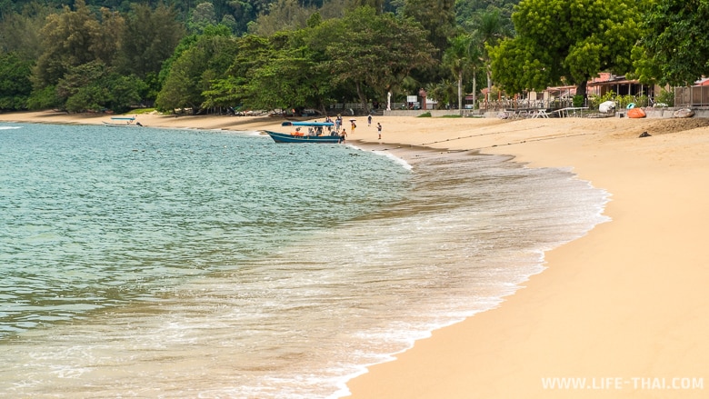 Пляжи острова Пангкор - пляж Пасир Богак