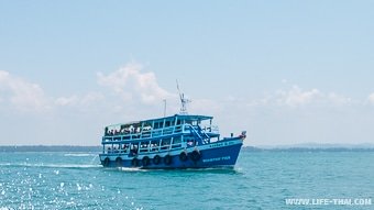 Так выглядит лодка-паром на ко Самет Лодка-паром на ко Самет из Бан Пхе
