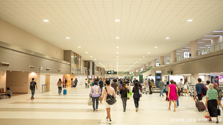 Схема аэропорта Дон Мыанг в Бангкоке