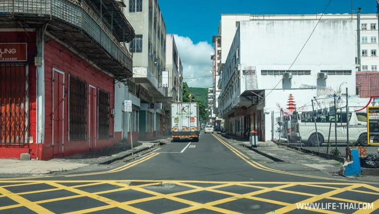 Улицы Порт Луи, Маврикий
