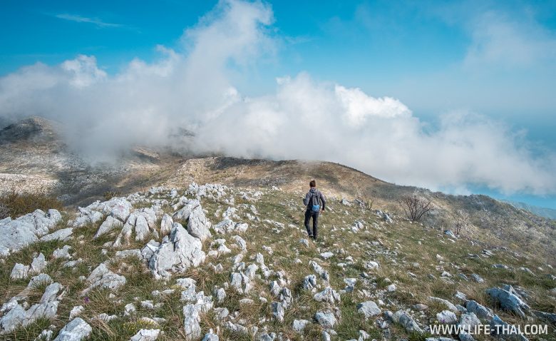 Самостоятельный поход на гору Velij Kosmach в Черногории
