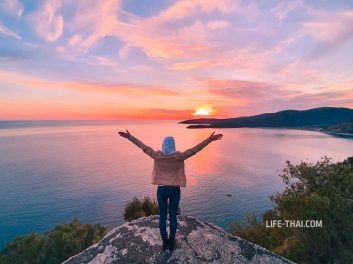 Где смотреть закаты в Будве