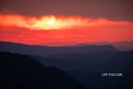 Закат в Дурмиторе - гора Чуривац