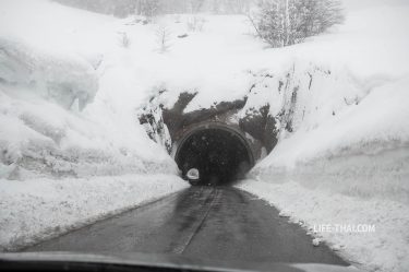 Дороги в Черногории зимой