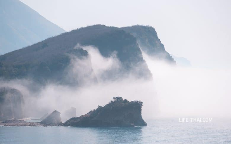 Адвективный туман в Черногории