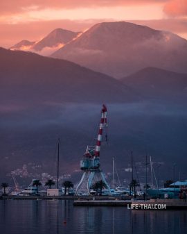 Закаты в Тивате, Черногория