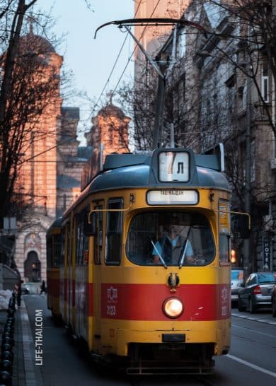 Общественный транспорт в Белграде - трамвай