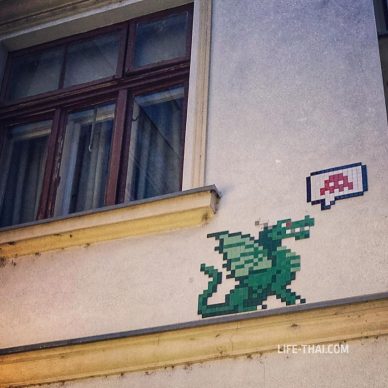 Что посмотреть в Любляне - пиксель арт