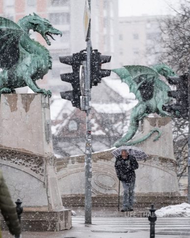 Драконов мост в Любляне, Словения