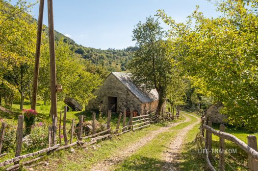 Село Стабна в Черногории