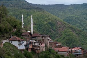 Деревня Янче в Северной Македонии