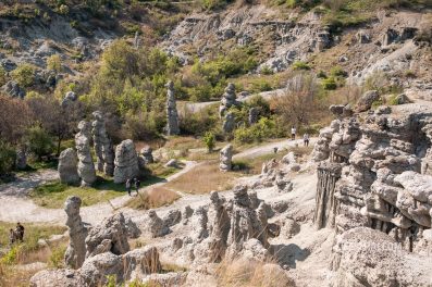 Каменный парк Куклице в Македонии