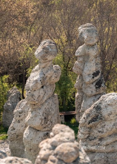 Каменный парк Куклице в Македонии