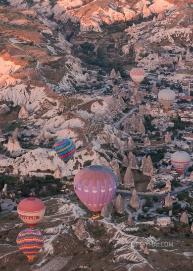 Где летают воздушные шары в Турции